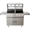 Outdoor Five Burner BBQ Grill mit Seitenbrenner